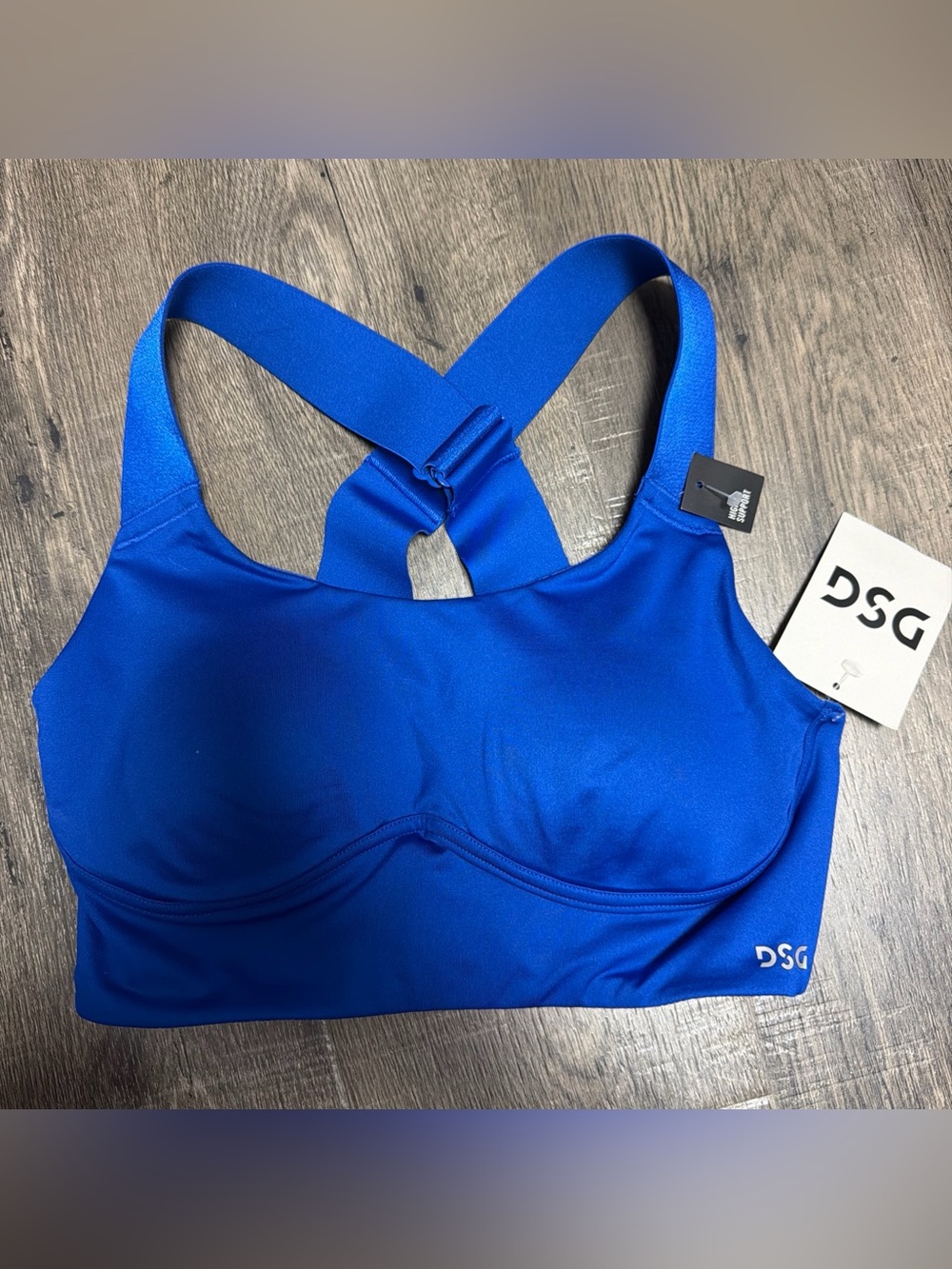 DSG Women’s XS Do it all Sports Bra, Royal Blue NWT